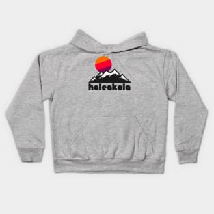 Retro Haleakala ))(( Tourist Souvenir National Park Design Kids Hoodie